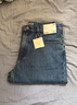 優(yōu)衣庫男裝女裝直筒牛仔褲/水洗產(chǎn)品25秋冬新款合作款系列479816 07 青灰色 32 /170/82A 曬單實(shí)拍圖