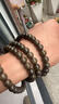 金絲楠木手串108顆陰沉木手鏈男女款文玩佛珠手串檀木佛珠 10mm*108顆 曬單實(shí)拍圖
