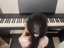 雅馬哈（YAMAHA）電鋼琴 P225成人88鍵重錘兒童初學(xué)家用專(zhuān)業(yè)考級便攜式電鋼琴P125 【預售】P225黑色+定制木架+三踏（琴凳禮包咨詢(xún)客服） 曬單實(shí)拍圖