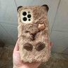 OEMG卡皮巴拉水豚適用蘋(píng)果iPhone 17 Pro Max/iPhone 16 Plus/毛絨絨手機保護套秋冬款 毛絨刺繡-卡皮巴拉水豚 iPhone 17 曬單實(shí)拍圖