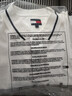 TOMMY JEANS【潮流鑲邊】25春夏新款男裝純棉珠地網(wǎng)眼翻領(lǐng)短袖T恤POLO衫 白色YBL L 曬單實(shí)拍圖