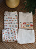 拉比兒童春夏內衣套裝雙面布男女童秋衣秋褲純棉內衣2套裝 【四季款】圓領(lǐng)統一色 100 cm 曬單實(shí)拍圖