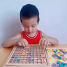 翎喏【百萬(wàn)熱銷(xiāo)】英國百數板蒙氏數學(xué)啟蒙兒童益智玩具數字思維認知 木質(zhì)百數板【送80張題卡/160道題】 曬單實(shí)拍圖