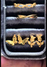 周六福（ZLF） 黃金耳飾女5G足金耳釘金輝之翼蝴蝶夢(mèng)幻森林 計價(jià) 一對-1.69g 曬單實(shí)拍圖