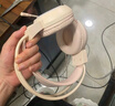 惠普（HP）H100游戲耳機頭戴式有線(xiàn)耳機帶麥克風(fēng)電競網(wǎng)吧游戲吃雞三角洲行動(dòng)聽(tīng)聲辨位 奶茶色USB接口 曬單實(shí)拍圖