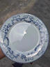 小野七天法式復古西餐中古平盤(pán)餐具高級感碎花盤(pán)甜品水果早餐盤(pán)子 藍色中古陶瓷盤(pán)平盤(pán) 曬單實(shí)拍圖