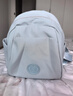 沐霓 雙肩包迷你小包包女韓式ins休閑戶(hù)外旅游輕便大學(xué)生小型背包書(shū)包 霧霾藍 曬單實(shí)拍圖