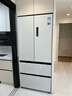 美的（Midea）M60系列520純平全嵌法式多門(mén)四開(kāi)門(mén)家用冰箱超薄雙系統循環(huán)大容量制冰BCD-520WUFPZM(E)白國家補貼 曬單實(shí)拍圖
