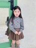G.duck小黃鴨童裝女童加絨打底衫秋冬季2025新款兒童半高領(lǐng)長(cháng)袖內搭冬裝 灰色 90 建議1~2歲【 80-90cm】cm 曬單實(shí)拍圖