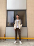 皮爾卡丹（pierre cardin）連帽工裝外套男士沖鋒衣春秋季新款潮流青年休閑夾克男裝針織 2117米色 XL【121-140】 曬單實(shí)拍圖