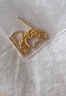 金至尊（3DG Jewellery）葫蘆黃金耳釘999足金耳飾耳鏈送媽媽送女友生日禮物計價(jià) 一對-金重1.7克-EL17001323-以實(shí)際克重多退少補 曬單實(shí)拍圖