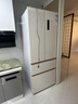 美菱（MeiLing）小確杏502升法式四開(kāi)門(mén)冰箱70cm寬制冰超薄嵌入大容量變頻底部散熱國家補貼BCD-502WFP9CZX杏悅白 曬單實(shí)拍圖