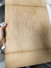 雙槍?zhuān)⊿uncha）天然整竹砧板加大號切菜板無(wú)漆無(wú)蠟面板案板50*33cm 曬單實(shí)拍圖