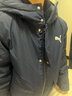 彪馬 新款兒童冬季羽絨服兩件套外套 深藍80802 160  曬單實(shí)拍圖