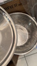 維艾（Newair）不銹鋼洗菜盆瀝水籃洗米篩淘米盆廚房水果籃家用瀝水漏盆套裝 曬單實(shí)拍圖