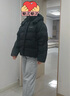 金羽杰冬季新品90鴨絨羽絨服女裝短款都市戶(hù)外防寒保暖面包服Y24801188 曬單實(shí)拍圖
