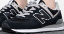 NEW BALANCE574系列男鞋女鞋 2025秋季新款運動(dòng)鞋 復古拼接低幫透氣休閑鞋子 ML574EVB-D/黑色 42 (腳長(cháng)26.5cm) 曬單實(shí)拍圖
