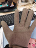 妙奕嘉保暖手套冬季女騎行騎車(chē)觸屏加絨手套防寒防風(fēng)戶(hù)外棉手套開(kāi)車(chē)抓絨 咖啡色蝴蝶結薄絨觸屏手套 均碼 曬單實(shí)拍圖