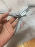 KINGXIAOJING羽絨服洗衣袋洗衣機專(zhuān)用防變形毛衣機洗神器清洗護衣服的袋子網(wǎng)兜 粗網(wǎng)60*60適合短款羽絨服外套等 曬單實(shí)拍圖