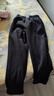 俞兆林（YUZHAOLIN）媽媽裝冬季加絨褲子女2025新款中老年女裝哈倫褲寬松加厚休閑女褲 黑色 【加絨】 加厚 4XL 建議120-135斤 曬單實(shí)拍圖