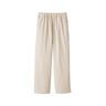 無(wú)印良品（MUJI）女式 彈力 燈芯絨 輕便直筒褲 褲子女款25年秋季女裝BE1Y5A5A 象牙色 S (155/62A) 曬單實(shí)拍圖