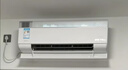 美的空調 大1.5匹 酷省電 新一級能效 變頻冷暖 省電壁掛式臥室掛機 國家補貼 KFR-35GW/N8KS1-1  曬單實(shí)拍圖