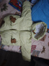 嘟嘟家[杜邦三防]寶寶羽絨服時(shí)髦冬裝男童外套冬款女童衣服保暖 黃色110 曬單實(shí)拍圖
