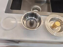 辛叢廚房水槽過(guò)濾網(wǎng)按壓式彈跳芯老式洗碗池下水器通用型防臭漏水塞子 升級ABS款金色【2個(gè)裝】 曬單實(shí)拍圖