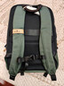 愛(ài)可樂(lè )（Echolac）雙肩電腦包大容量可擴展17英寸書(shū)包旅行背包送男友CKP658軍綠色 曬單實(shí)拍圖