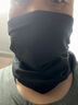 李寧（LI-NING）騎行圍脖保暖面罩防風(fēng)護頸脖套護臉頭套防寒面巾戶(hù)外運動(dòng)騎電瓶車(chē) 037黑色【加絨保暖】 均碼 曬單實(shí)拍圖