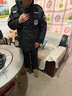 保安服冬裝全套2025款工作制服男冬季套裝作訓服安保押運執勤服 冬裝-棉衣+冬褲+帽+腰(送標志) XL /175 建議135-150斤 曬單實(shí)拍圖