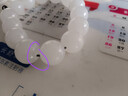 羊脂級白玉金絲玉手鏈手串男款文玩真玉天然正品新疆白玉收藏級別 16mm圓形珠白玉手串【帶禮盒】 曬單實(shí)拍圖