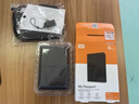 西部數據（WD）4TB 移動(dòng)硬盤(pán) 兼容type-c My Passport隨行版2.5英寸 灰 機械硬盤(pán) 筆記本電腦外接 大容量加密存儲 曬單實(shí)拍圖
