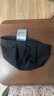 速比濤（Speedo）成人泳帽聚酯纖維純色游泳布帽入門(mén)款舒適不勒輕盈透氣 黑色 曬單實(shí)拍圖