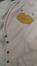 新生嬰兒兒衣服秋冬季套裝男女寶寶連體衣外出抱衣夾棉薄棉衣冬裝 小鴨子夾棉連體粉色 52cm 曬單實(shí)拍圖
