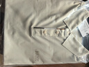 報喜鳥(niǎo)短袖POLO衫男裝【桑蠶絲混紡】夏季新款男士商務(wù)休閑POLO衫男 雅米灰 L -48(175/96) 曬單實(shí)拍圖