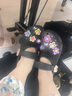 卡駱馳（crocs）經(jīng)典云朵Clog女沙灘洞洞鞋涼拖鞋206750 206750-001  38  曬單實(shí)拍圖