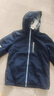 水孩兒（SOUHAIT）童裝男女童三防厚外套加絨外套搖粒絨風(fēng)衣 藏藍 150 曬單實(shí)拍圖