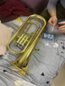 Bunisi立鍵降B調次中音號上低音號抱號運福來(lái)巴立東三扁鍵次中音 四扁鍵 三立鍵次中音號 曬單實(shí)拍圖