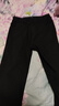 逸陽(yáng)不易掉色黑色鉛筆牛仔褲女秋冬款加絨顯瘦小腳褲子 黑色-冬季 30 曬單實(shí)拍圖