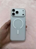 米尼鹿 蘋(píng)果17promax手機殼16Promax磁吸磨砂iphone15ProMax保護套全包防摔15PRO/14PRO透明超薄不發(fā)黃 蘋(píng)果17Promax【磨砂白】強磁晶砂 曬單實(shí)拍圖