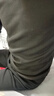 莫代爾2套裝男士保暖內衣男加絨加厚秋衣秋褲冬季黃金絨抗寒圓領(lǐng)打底衫 【加厚2套裝】黑色+深灰 XL (建議115-130斤) 曬單實(shí)拍圖
