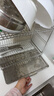 無(wú)印良品（MUJI）不銹鋼 雙層瀝水籃 廚房置物架碗架臺面碗碟架水池收納架 曬單實(shí)拍圖