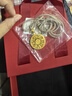 潮宏基 八寶羅盤(pán)足金套鏈可轉動(dòng)福牌黃金項鏈吊墜生日禮物 計價(jià)新年禮物 繩長(cháng)約72cm 11.8克 曬單實(shí)拍圖