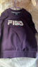 FILA【套裝】斐樂(lè )兒童衛衣衛褲2025冬季新款男女中大童休閑兩件套 櫻花淺粉-PK 130 曬單實(shí)拍圖