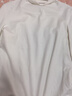 松山棉店小暖羊半高領(lǐng)女士打底衫含羊毛秋冬百搭肌底衣透氣7A抑菌抗靜電 曬單實(shí)拍圖
