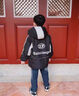 G.DUCKKIDS小黃鴨童裝兒童沖鋒衣男童外套春秋2024新款大童男孩戶外連帽衣服 紅色 130 (建議身高120cm 8-9歲)cm 曬單實拍圖