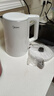 美的（Midea）電燒水壺電熱水壺家用1.5L容量316L食品級不銹鋼無(wú)縫內膽雙層防燙價(jià)保11.11自動(dòng)斷電MK-HJ1566-PRO 曬單實(shí)拍圖