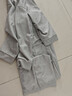 啄木鳥(niǎo)華夫格休閑運動(dòng)套裝女春秋季新款簡(jiǎn)約POLO翻領(lǐng)長(cháng)袖棉衛衣長(cháng)褲兩件 灰色兩件套【POLO翻領(lǐng)上衣+褲子 2XL 建議110-125斤 曬單實(shí)拍圖