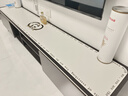 彌雅大理石紋餐邊柜保護墊電視柜臺面桌墊玄關(guān)鞋柜桌布防水桌面墊子 金絲卡白【防水防油定制】 定制尺寸聯(lián)系客服改價(jià) 曬單實(shí)拍圖